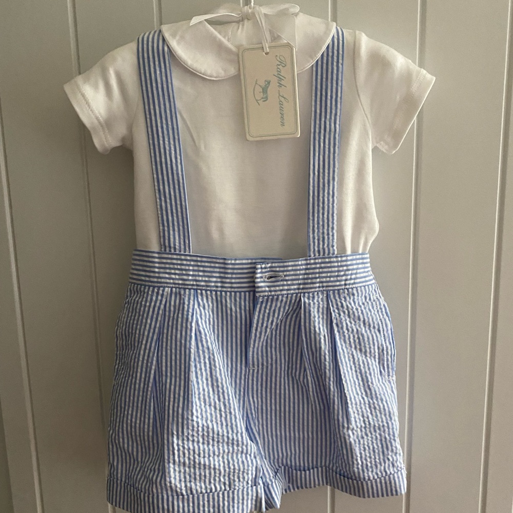 Ralph Lauren Seersucker Set